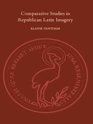 cover image of Comparative Studies in Republican Latin Imagery
